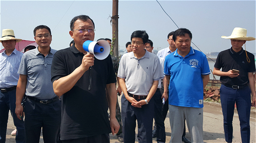 南昌县委向导亲临现场催促指导征地拆迁事情